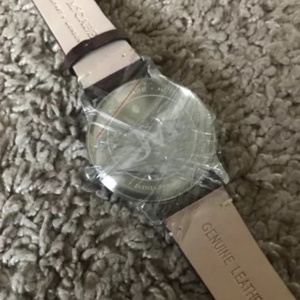 James McCabe Men’s Watch Brown Genuine Leather New - Picture 4 of 6